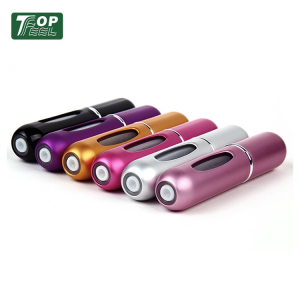 DB02 5мл Алюминий Мини Спрей Парфюмеры тулыландырыла торган шешә