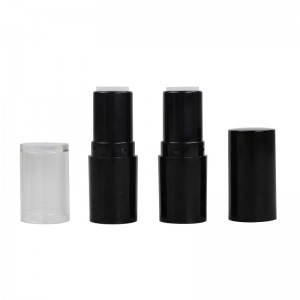 LP-01/LP-02 Tub negru reîncărcabil pentru ruj Ambalaj pentru tub cosmetic pentru ruj