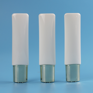 PB04 Yerekanwe Umunwa Cosmetic Tube Izuba Rirashe Icupa rya CC Cream Tube