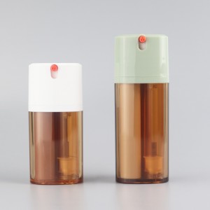 DA09 Customize 3 In 1 Cosmetic Bottle Tri-Chamber Airless Bottle
