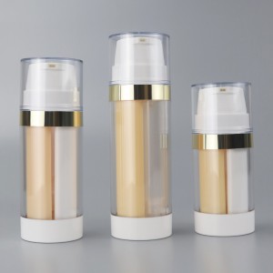 DA10 Wholesale Dual Chamber Airless Bottle For Lotion Serum