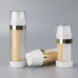DA10 Wholesale Dual Chamber Airless Bottle Para sa Lotion Serum